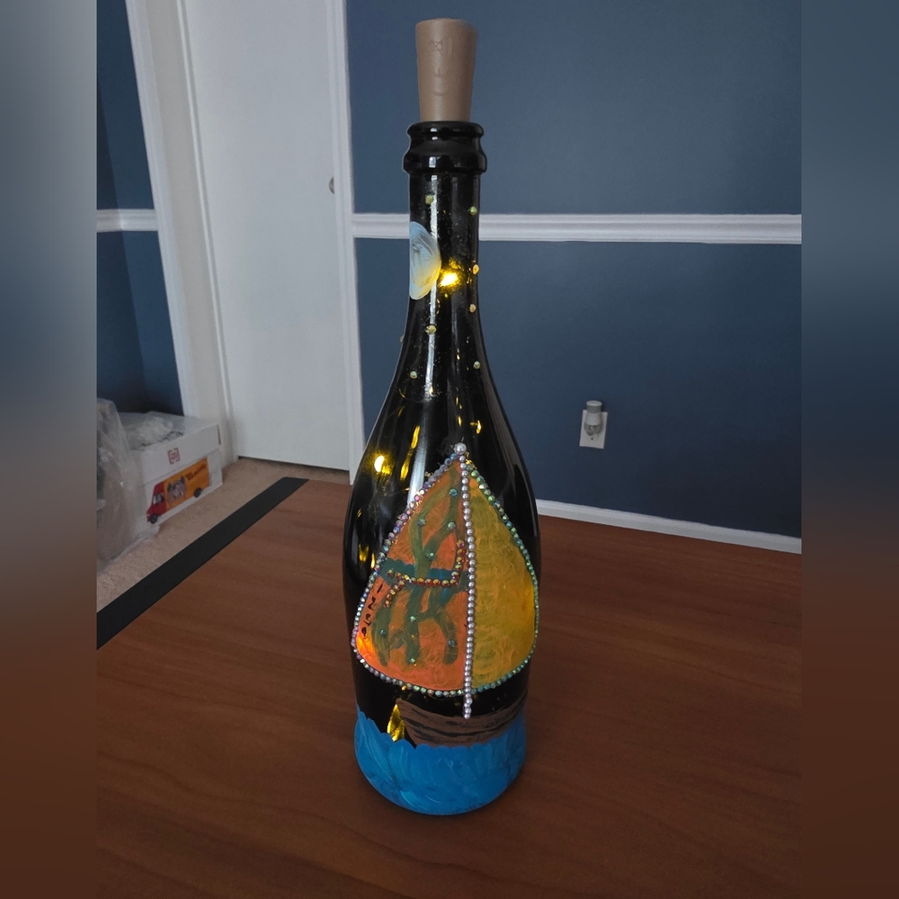 Wine Bottle Lights